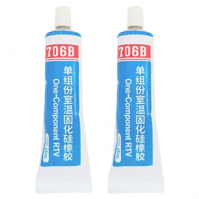 High Temperature Neutral Silicone Gasket Maker Lamps Sealant Glue Easy Use Rtv Silicone