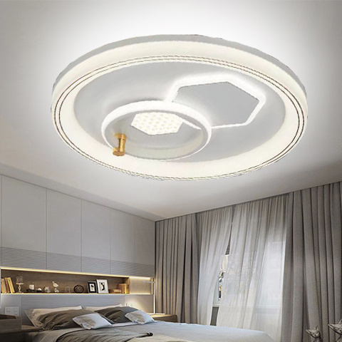 High Quality Smart Modern Ceil Lamp Fancy Fixture Flush Mounted Corridor Acrylic Panel Nordic Indoor Led Ceiling Light