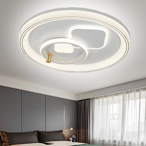 High Quality Smart Modern Ceil Lamp Fancy Fixture Flush Mounted Corridor Acrylic Panel Nordic Indoor Led Ceiling Light