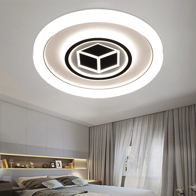 Fancy Smart Home Lamp Remote Control Fixtures Modern House Mounted Design Hall Dinning Room Indoor Led Ceiling Light