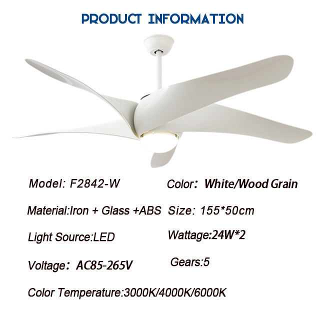 2023 Hottest Ceiling Fans With Lights Nordic Style Minimalist Restaurant Solid Wood Ceiling Fan Lights