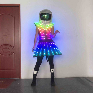 Night Club Party Performance Wear LED Dance Costume