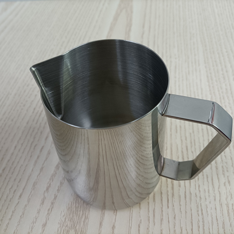 Wholesale stainless steel 304 coffee milk frothing pitcher/jug