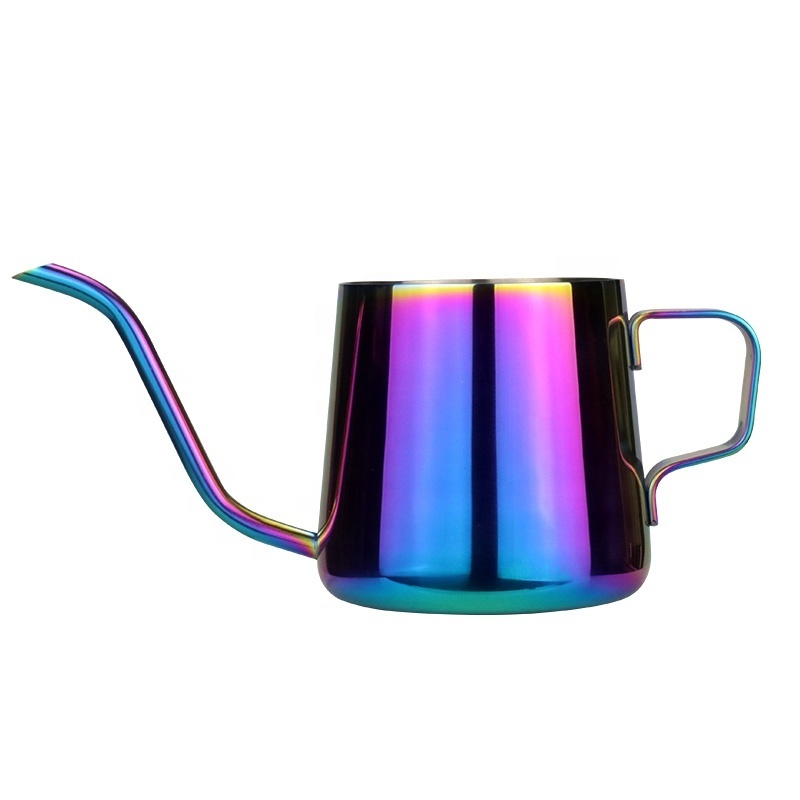 304 Stainless Steel Gooseneck Pot 250ml 350ml Pour Over Drip Coffee Kettle