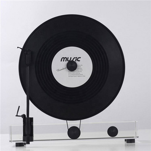 High Quality Retro Record Office Room Interior Decoration Other Home Decor With Crystal Base