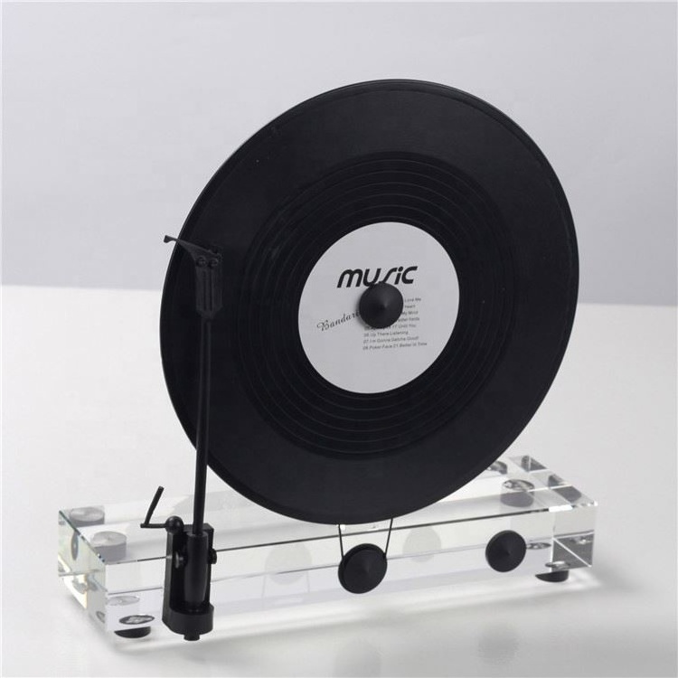 High Quality Retro Record Office Room Interior Decoration Other Home Decor With Crystal Base