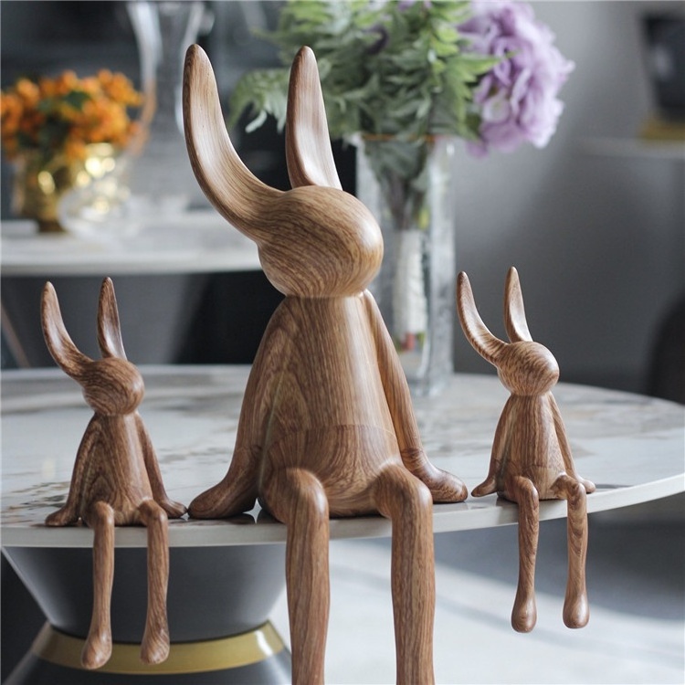 Wholesale Hot Sale Statues Craft Supplies Creative Pop Figurine Diy Resin Sculptures Home Decoration