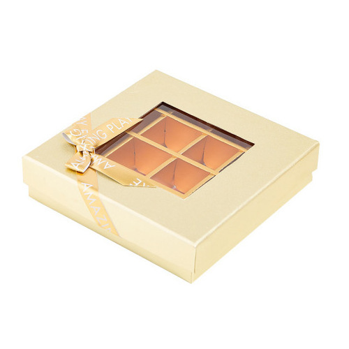 New Customized Cardboard Luxury Paper Packaging Chocolate Cookies Candy Gift Box