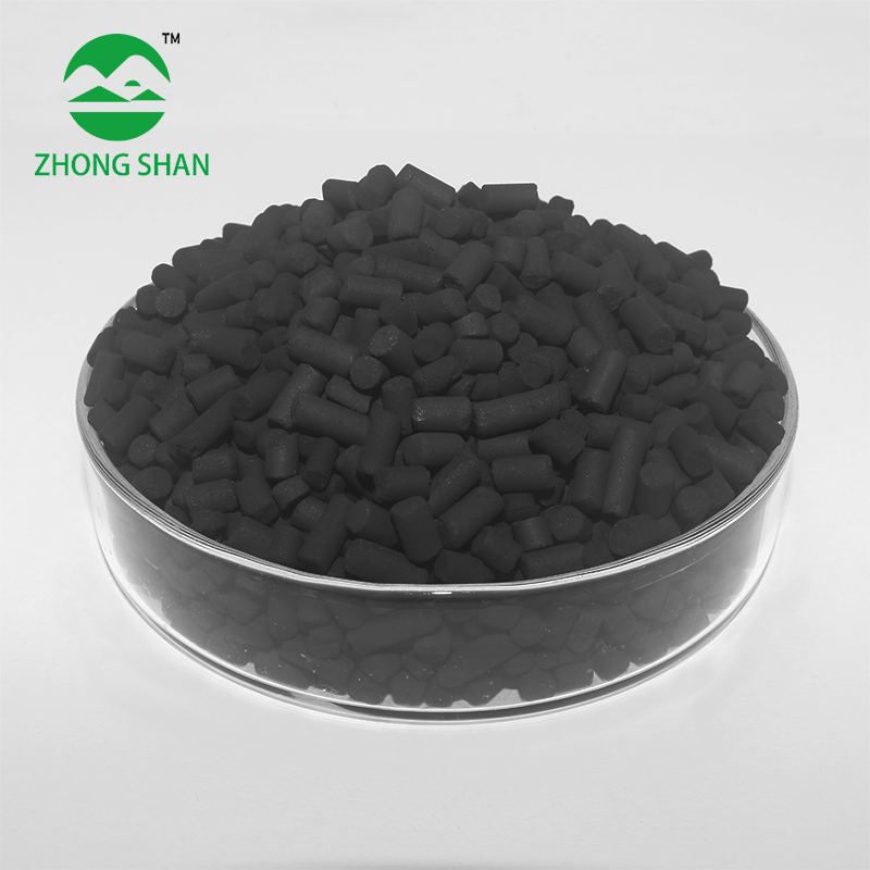 4mm Anthracite Coal-Based Water Washed Columnar / Pellet / Extruded Activated Carbon Factory Price