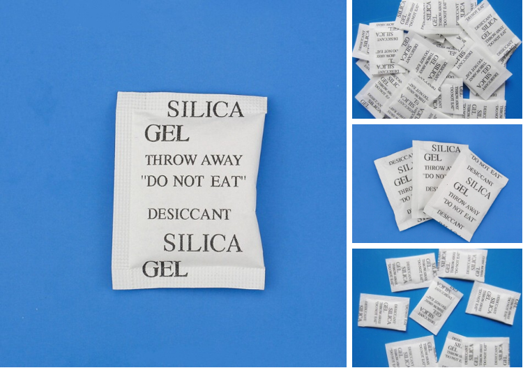 Crystal Granular 1G Packet Food Grade Desiccant Silica Gel Bag Manufacturer Silica Gel Sachet