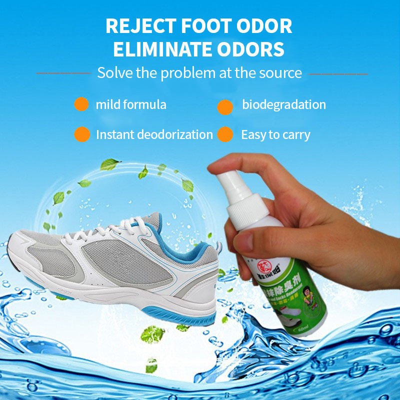 Free sample glovestix sole sneaker balls shoe and socks gym bag locker shoe odour eliminator spray deodorizer