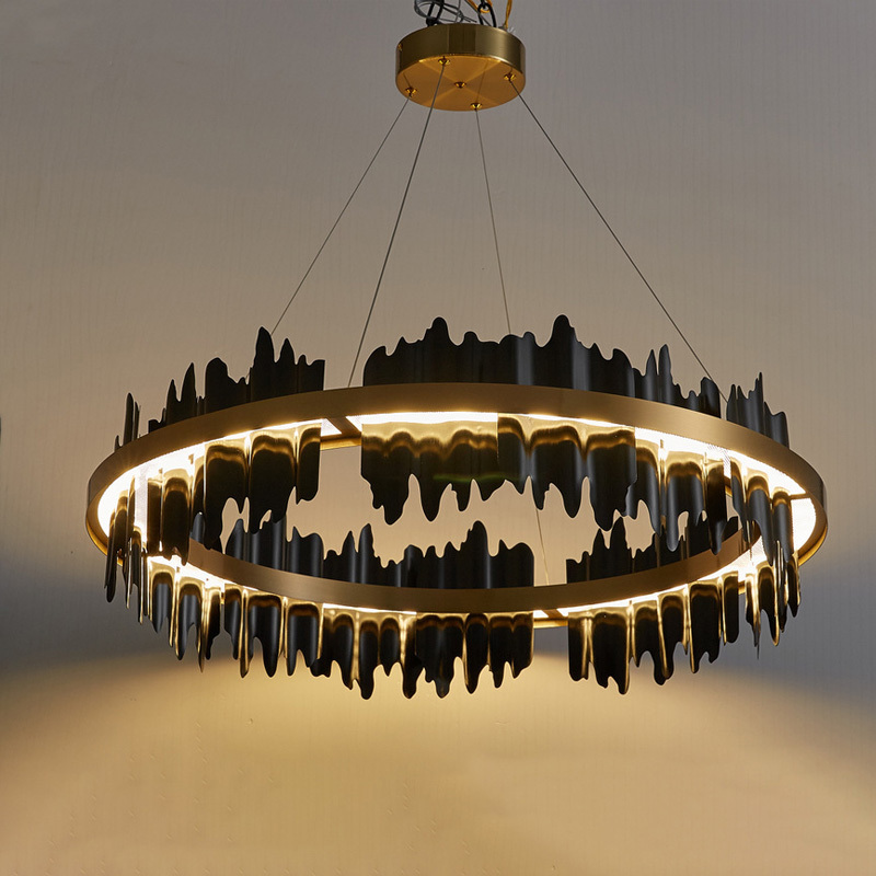 Modern Designer Metal Pendant Lamp Dining Table Kitchen Island Bedroom Bar Decoration Pendant Light Creative Chandelier