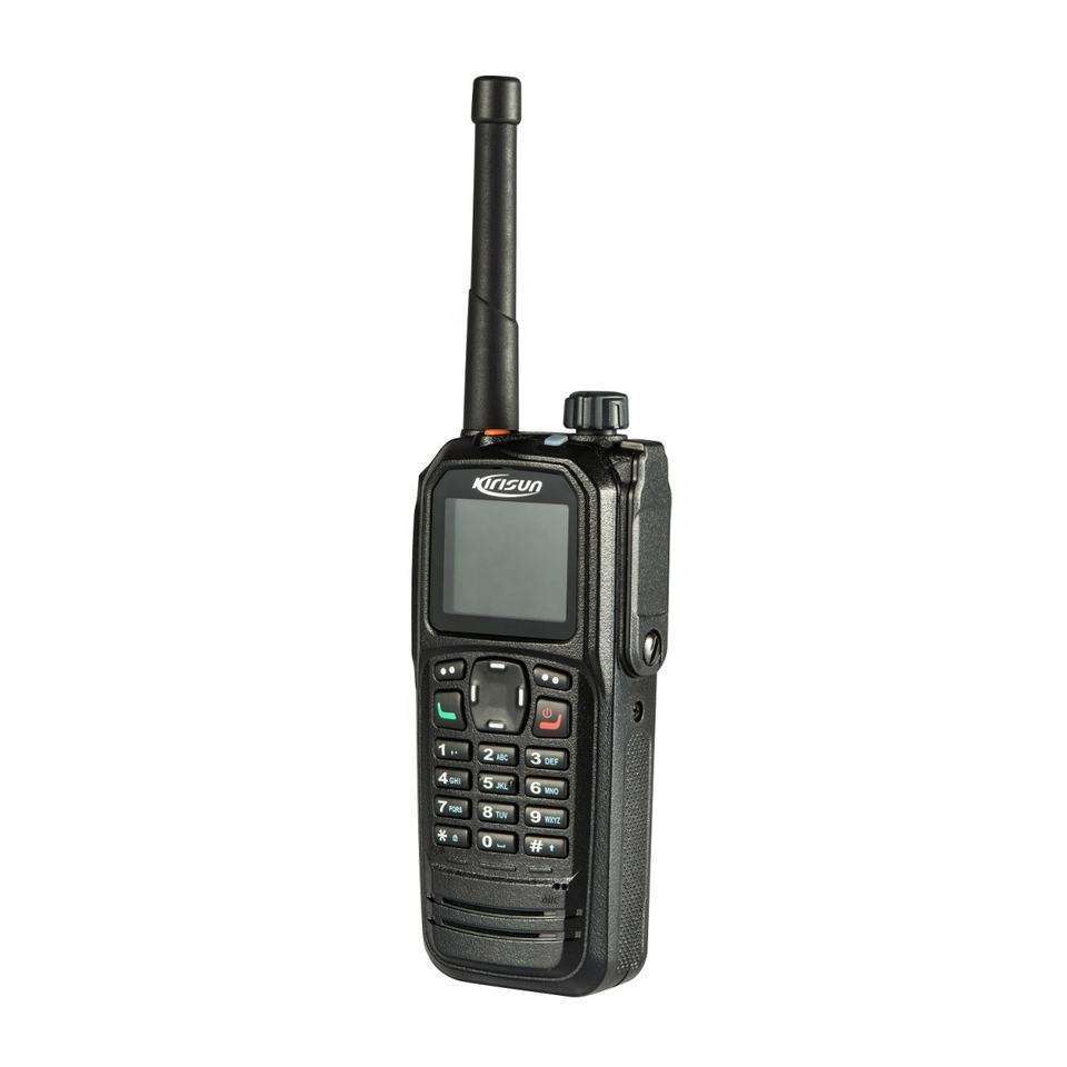 DP770 Kirisun GPS DMR Portable Two Way Radio Dual Band Handheld Walkie Talkie 100 mile Digital Intercom Mobile Radio