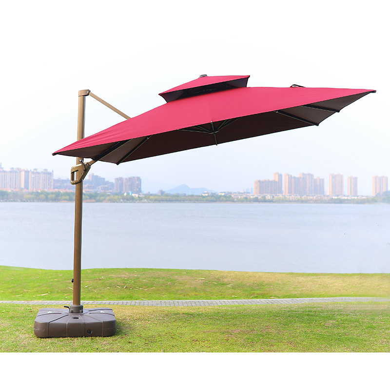 Zhongshi event restaurant outdoor umbrella large size outdoor sunshade umbrellas for cafes