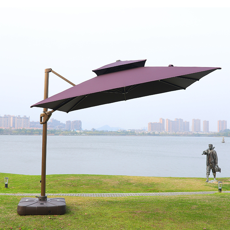 Zhongshi event restaurant outdoor umbrella large size outdoor sunshade umbrellas for cafes