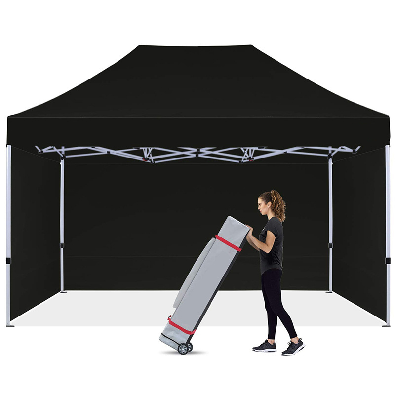 ZhongShi outdoor folding gazebo pop up promotional tent logo big canopy tent trade show tent for business