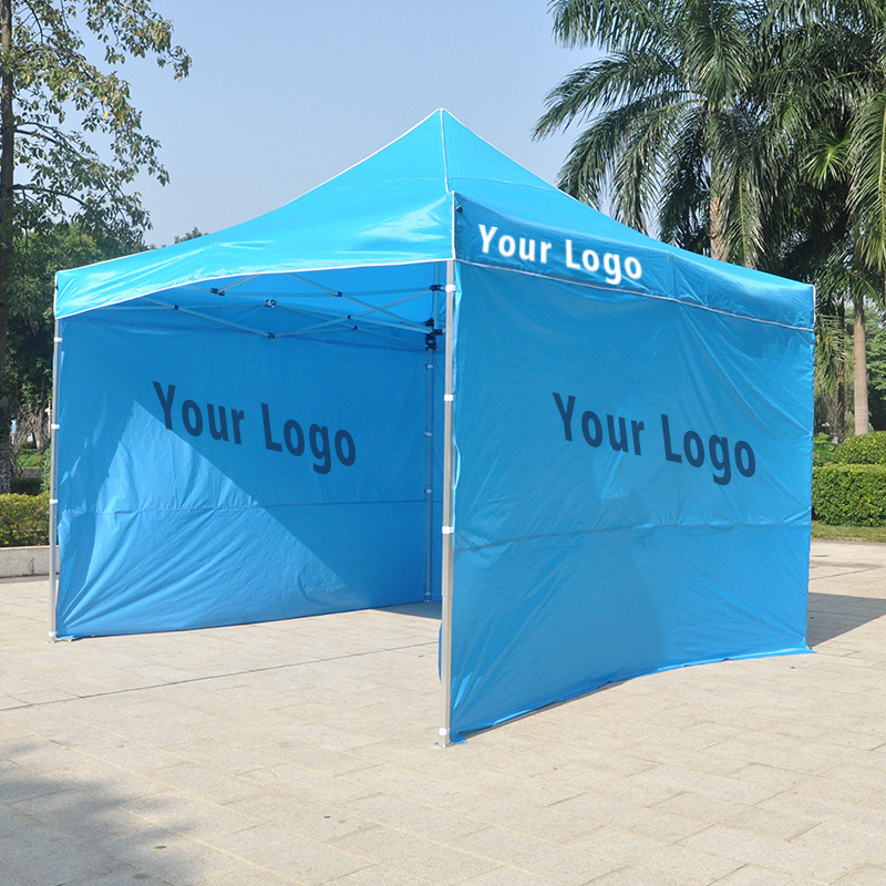 ZhongShi 3x3m canopy top cover replacement four 10x10 corner tent enclosed canopy tent with side walls