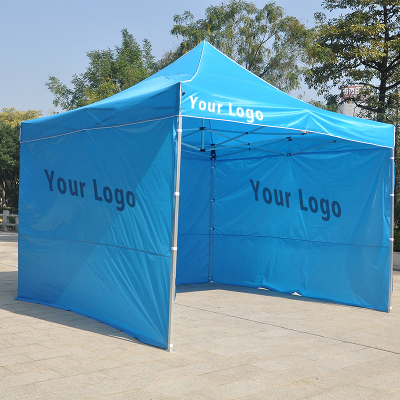 ZhongShi 3x3m canopy top cover replacement four 10x10 corner tent enclosed canopy tent with side walls