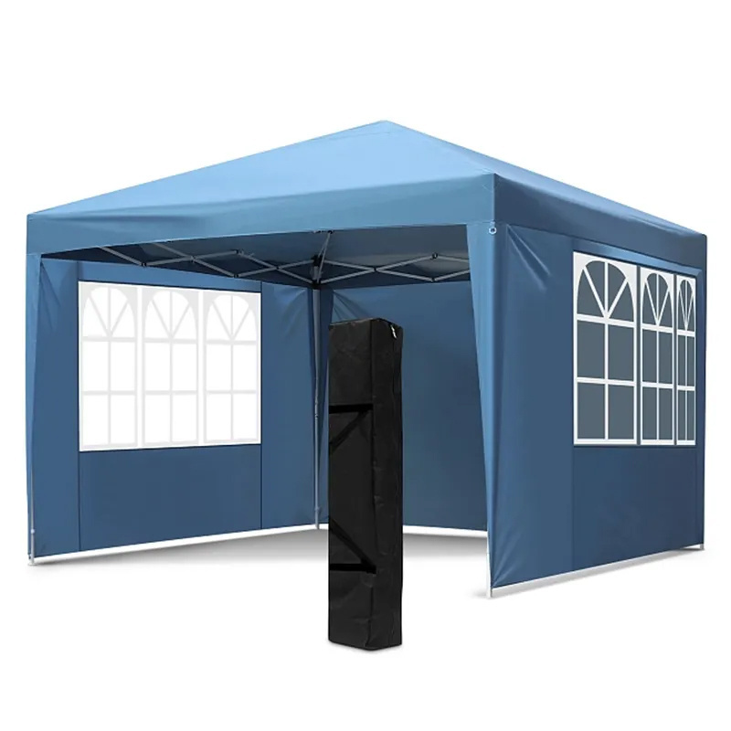 ZhongShi automatic canopy 10x20 10x10 pop up tents camping outdoor pop up tent with walls