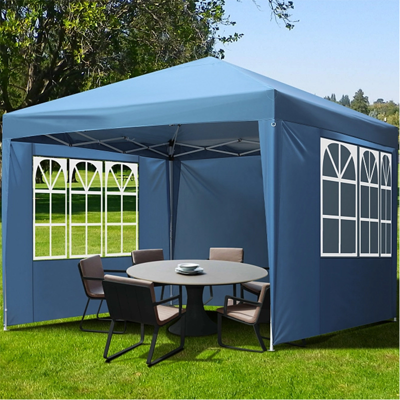 ZhongShi automatic canopy 10x20 10x10 pop up tents camping outdoor pop up tent with walls