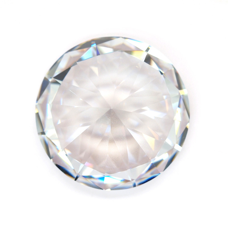 1mm  clear  aaa round cut white cz stone cubic zirconia gems for jewelry