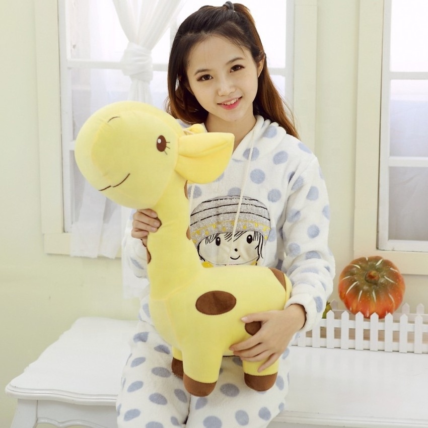 Cartoon gifts Kawaii stuffed cotton plush toy cartoon cute giraffe plush doll