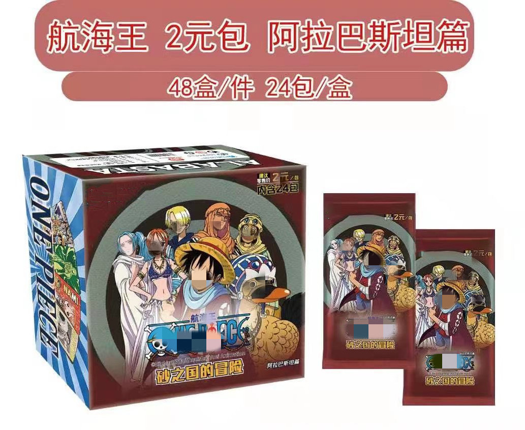 Wholesale paper Japan cartoon anime Luffy Zoro Sanji Nami one pieced Collect playing Cards