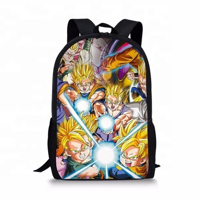 Anime Super Drag-on Ball Printed Children School Bags Cartoon Backpack Kids School Boy Book Bag Mochila Infantil