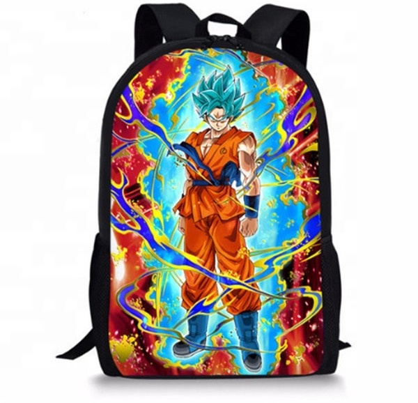 Anime Super Drag-on Ball Printed Children School Bags Cartoon Backpack Kids School Boy Book Bag Mochila Infantil