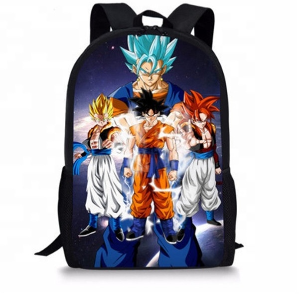 Anime Super Drag-on Ball Printed Children School Bags Cartoon Backpack Kids School Boy Book Bag Mochila Infantil