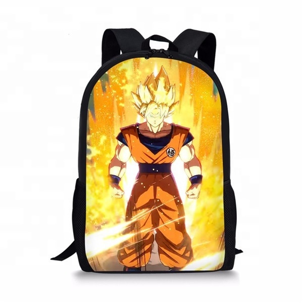 Anime Super Drag-on Ball Printed Children School Bags Cartoon Backpack Kids School Boy Book Bag Mochila Infantil