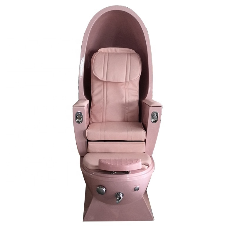 Foshan Factory Modern White Luxury Shiatsu Massage/Kneading Massage Spa Pedicure Chair With No Plumbing