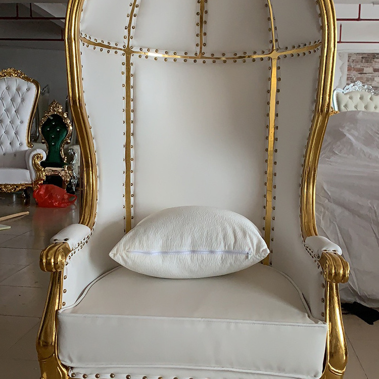 Factory New Popular Product Price Favorable For Banquet Hotel Chair Wedding Throne Furniture Birdcage High Back Chairs