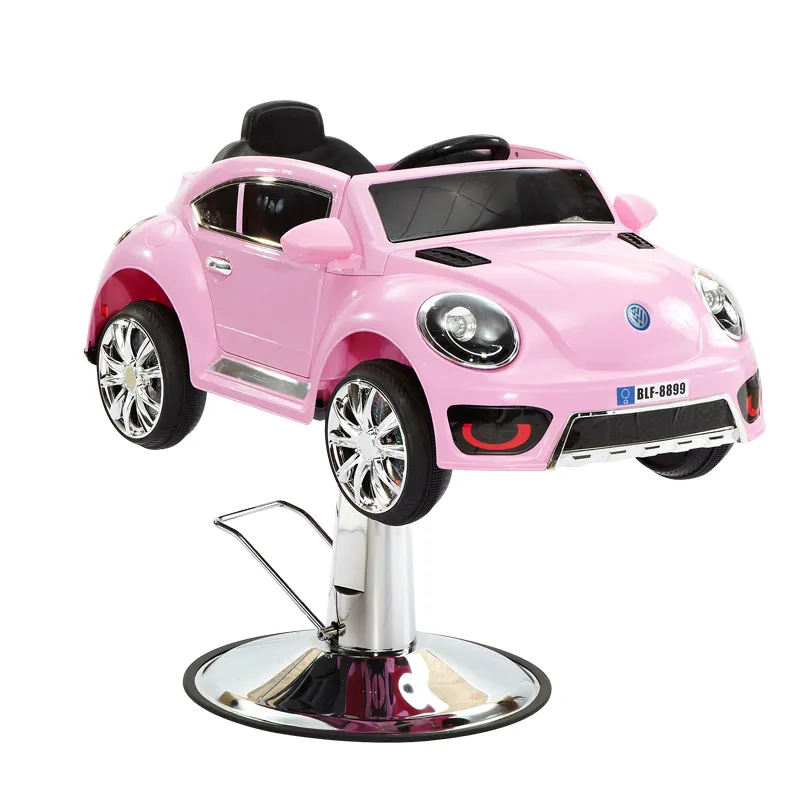 Hot sale Cheaper  Children's Hair Cutting Seat Cartoon Car Hairdressing Chair with mp3  Child Seat Cushion for children