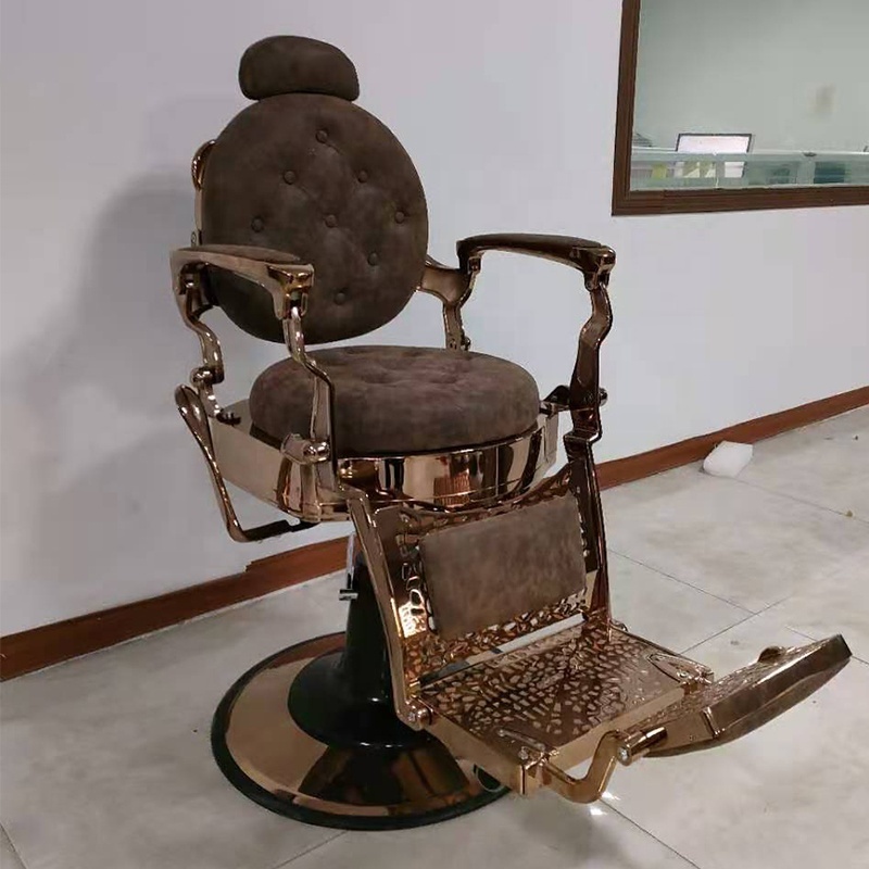 Parts styling for cheap backrest van de velde recling vintage heavy dutty metal frame customer old price pink used barber chair