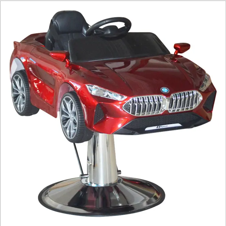 Hot sale Cheaper  Children's Hair Cutting Seat Cartoon Car Hairdressing Chair with mp3  Child Seat Cushion for children