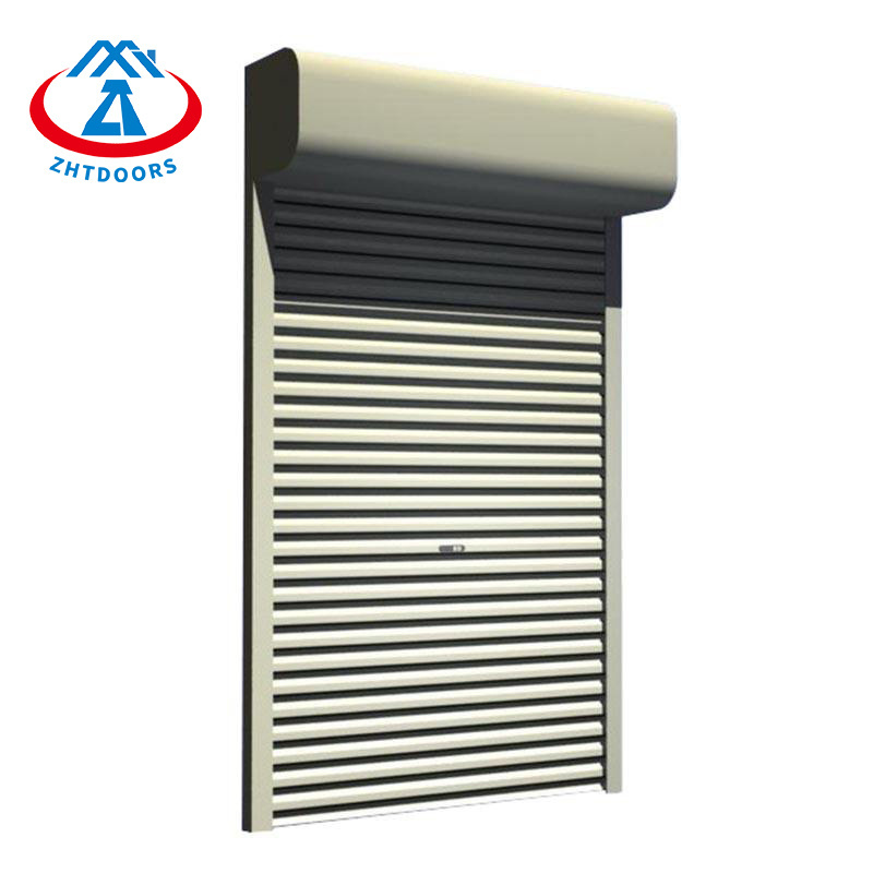 ZHTDOORS Customized Best Shop Front Roller Shutter Industrial Roller Shutter Door High Speed Roller Shutter