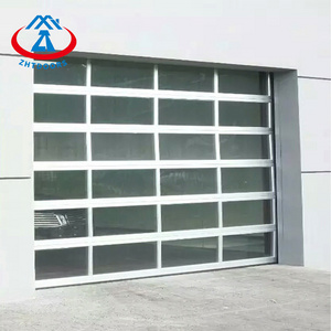 ZHTDOORS Customized New Stylish New Design House Plexiglass White Garage Door