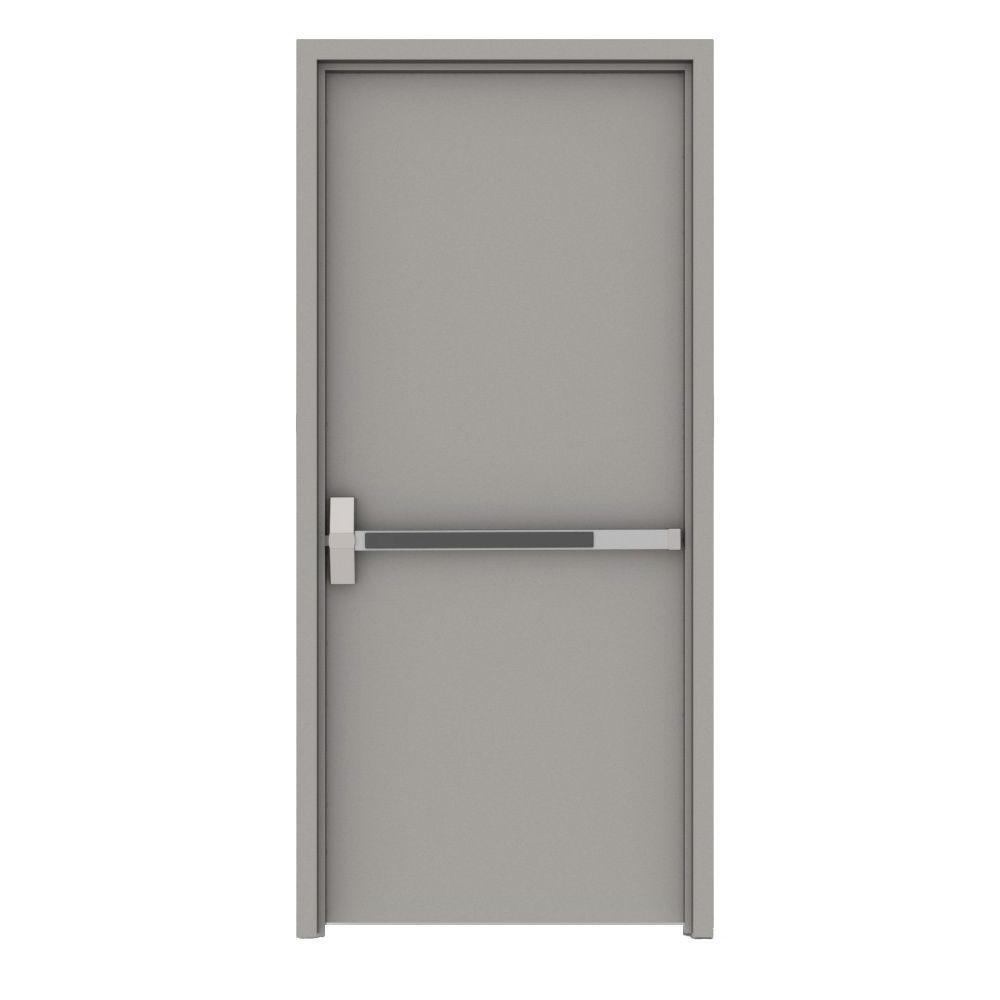 900mmWide*2200mmHigh Factory Price with Panice Bar 90 minutes Fire Resistance Fireproof Door