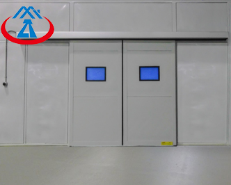 Electric Metal Security Door  Industrial Sliding Door for Warehouse