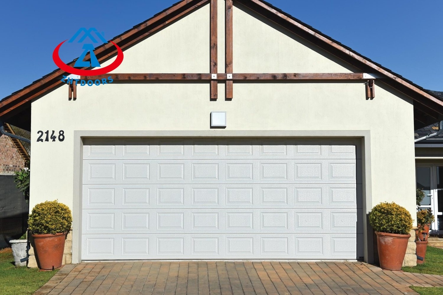 ZHTdoors opener insulation door garage cheap rough steel garage door christmas industry insulated door for garage