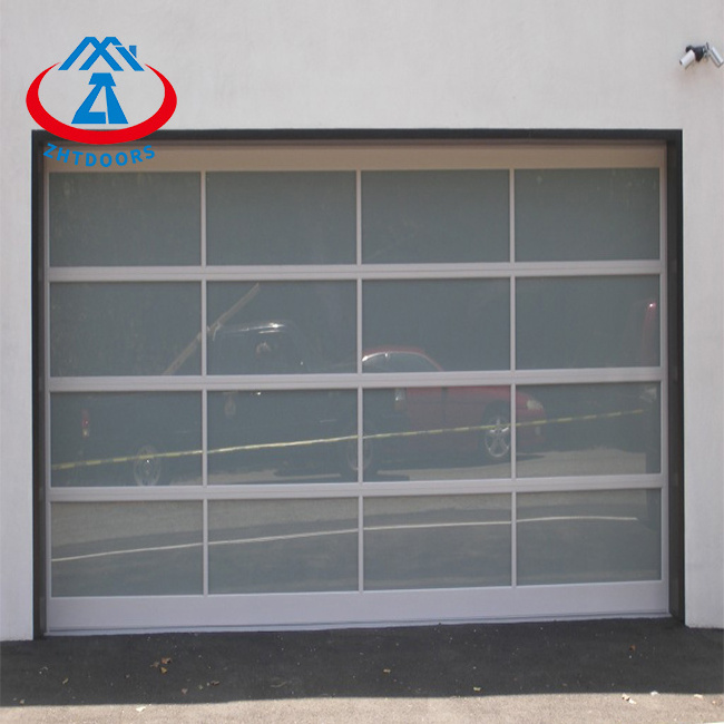 ZHTDOORS Most Trusted Manufacturer Of Modern Garage Doors Glass Tilt Garage Doors Carriage Garage Doors