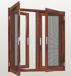 Free N95 Mask Aluminum swing windows and doors aluminum window tempered glass with mosquito net