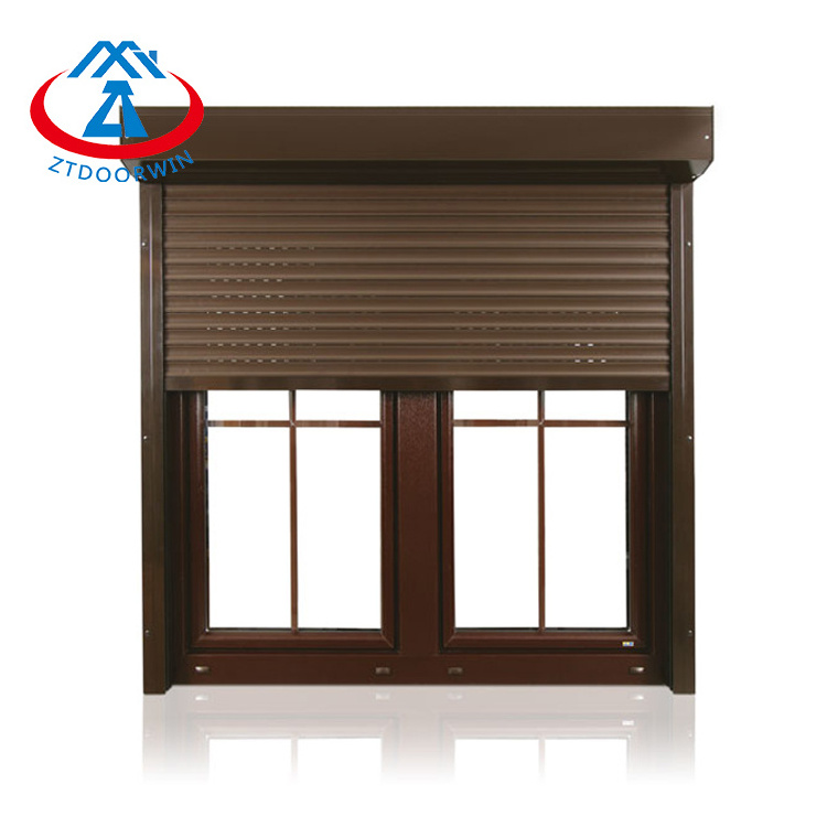 ZHTDOOR double glazed aluminium sliding windows outside sliding window grill design for home