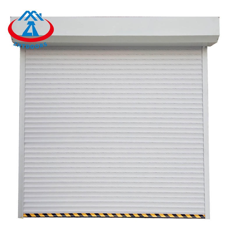 ZHTDOORS Direct selling automatic aluminium security waterproof horizontal roller shutters doors