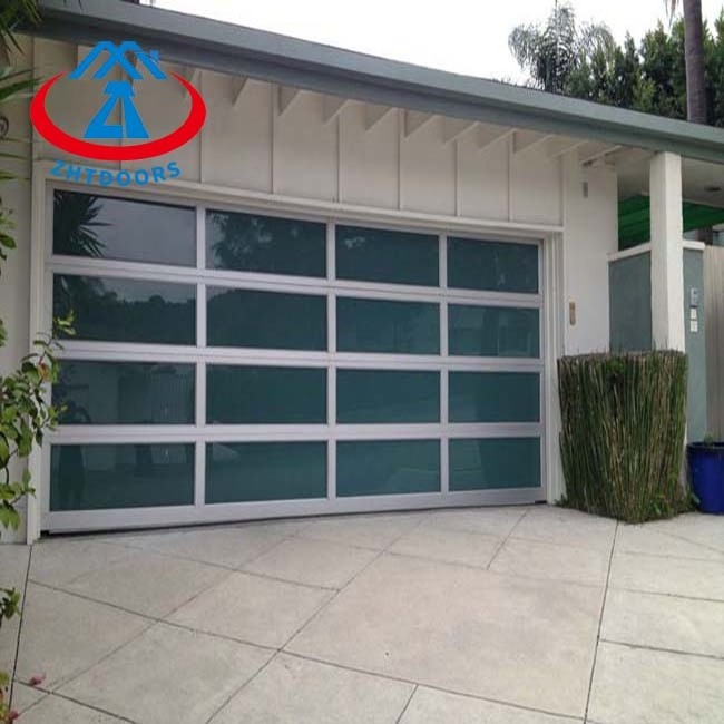 ZHTDOORS Most Trusted Manufacturer Of Modern Garage Doors Glass Tilt Garage Doors Carriage Garage Doors