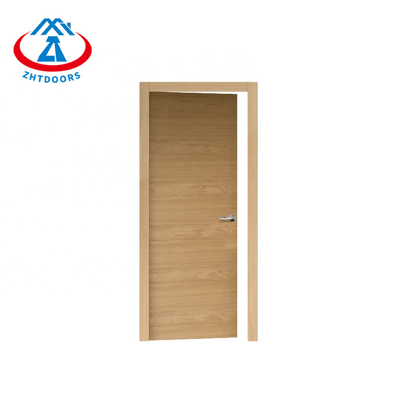 Bs Certificated Zhtdoors Direct Manufacturer High Durability Excellent Quality 45 90Min Fire Rated Laminate Wood Door Core