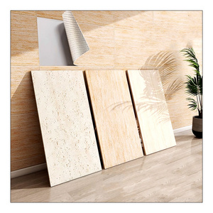 Lightweight Exterior Flexible / Soft Stone Wall Panel Cladding MCM Travertine Stone Veneer Sheet Tile