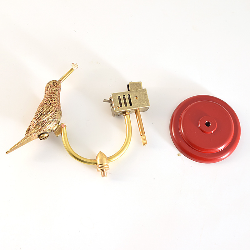 New Arrivals unique fashion design brass kerosene lighter bird automatic ignition art decor collection souvenir gift lighters