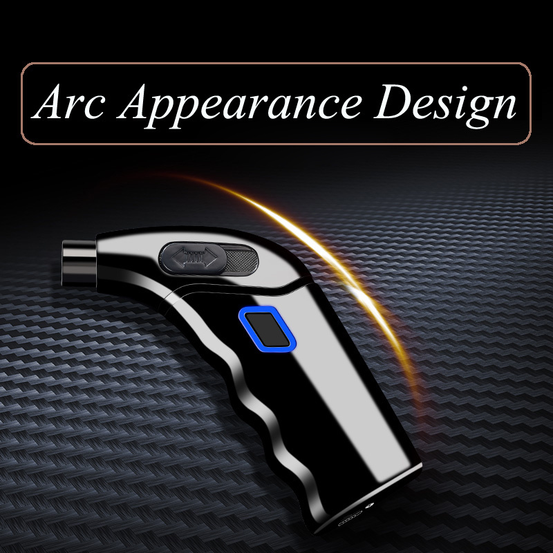 Retail  flameless USB rechargeable electric lighter for cigarette or cigar Dual X Plasma Arc personalized lighter